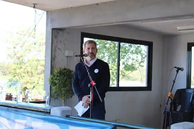 Frigerio dio un discurso con guiños para el sector rural

