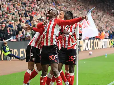 Sunderland festejó ante Chelsea.