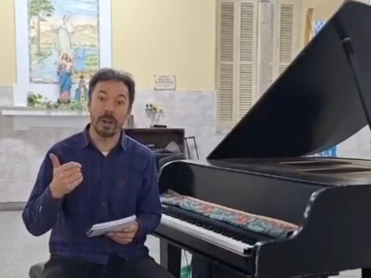 Eduardo Pelletti vuelve a Rufino con un concierto didáctico