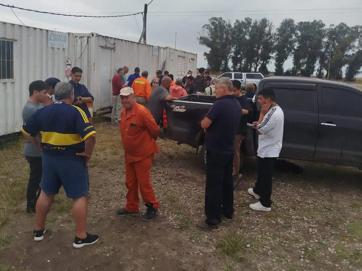 Trabajadores obras viales ESUCO despedidos