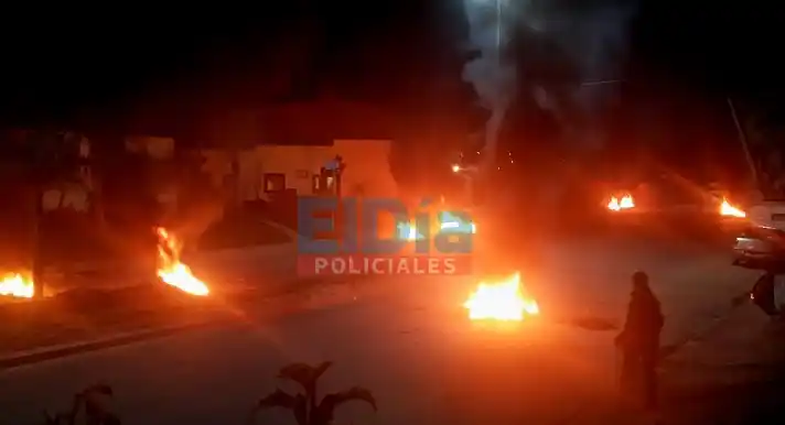 Caso Dolche: Corte, reclamo de justicia y fuego en la calle