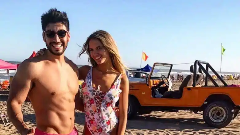 La primera foto oficial del romance de Facundo Moyano y Eva Bargiela