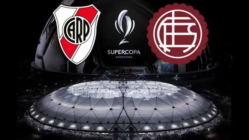 River y Lanús juegan por la Supercopa Argentina en La Plata