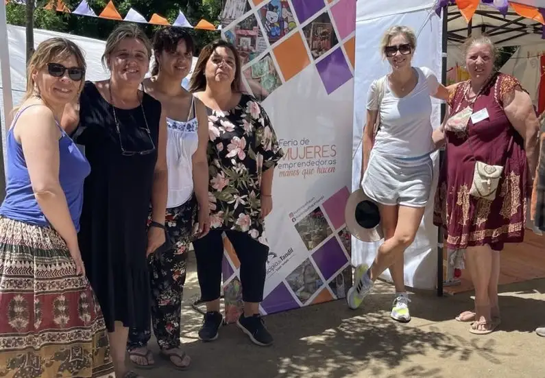 Carla Peterson pasó por Tandil y disfrutó las diferentes propuestas que ofreció la ciudad durante el fin de semana largo