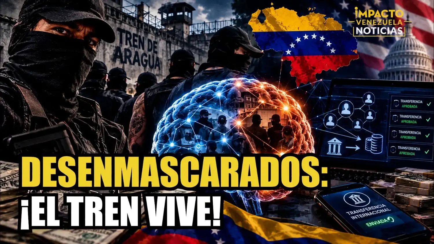 ¿CAJEROS HACKEADOS, CRIPTOMONEDAS Y ORO?: EE. UU. ubica en Venezuela al nuevo cerebro del Tren de Aragua