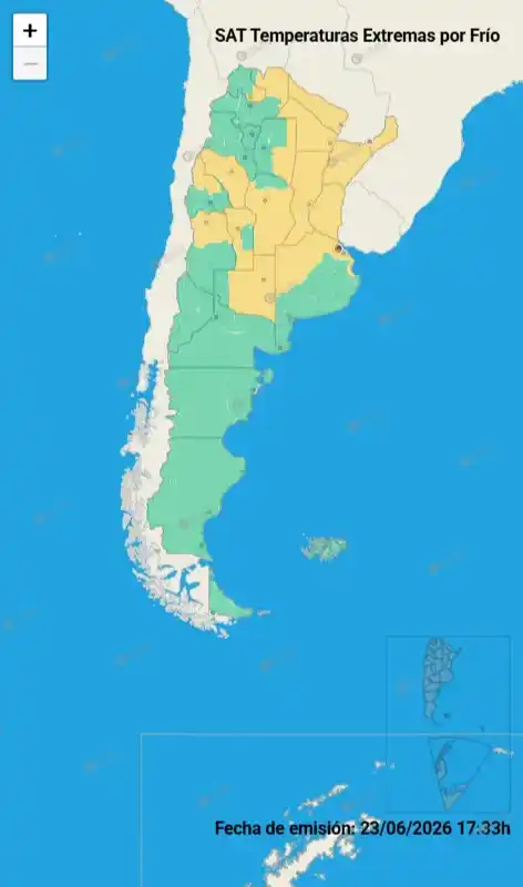 alerta frío