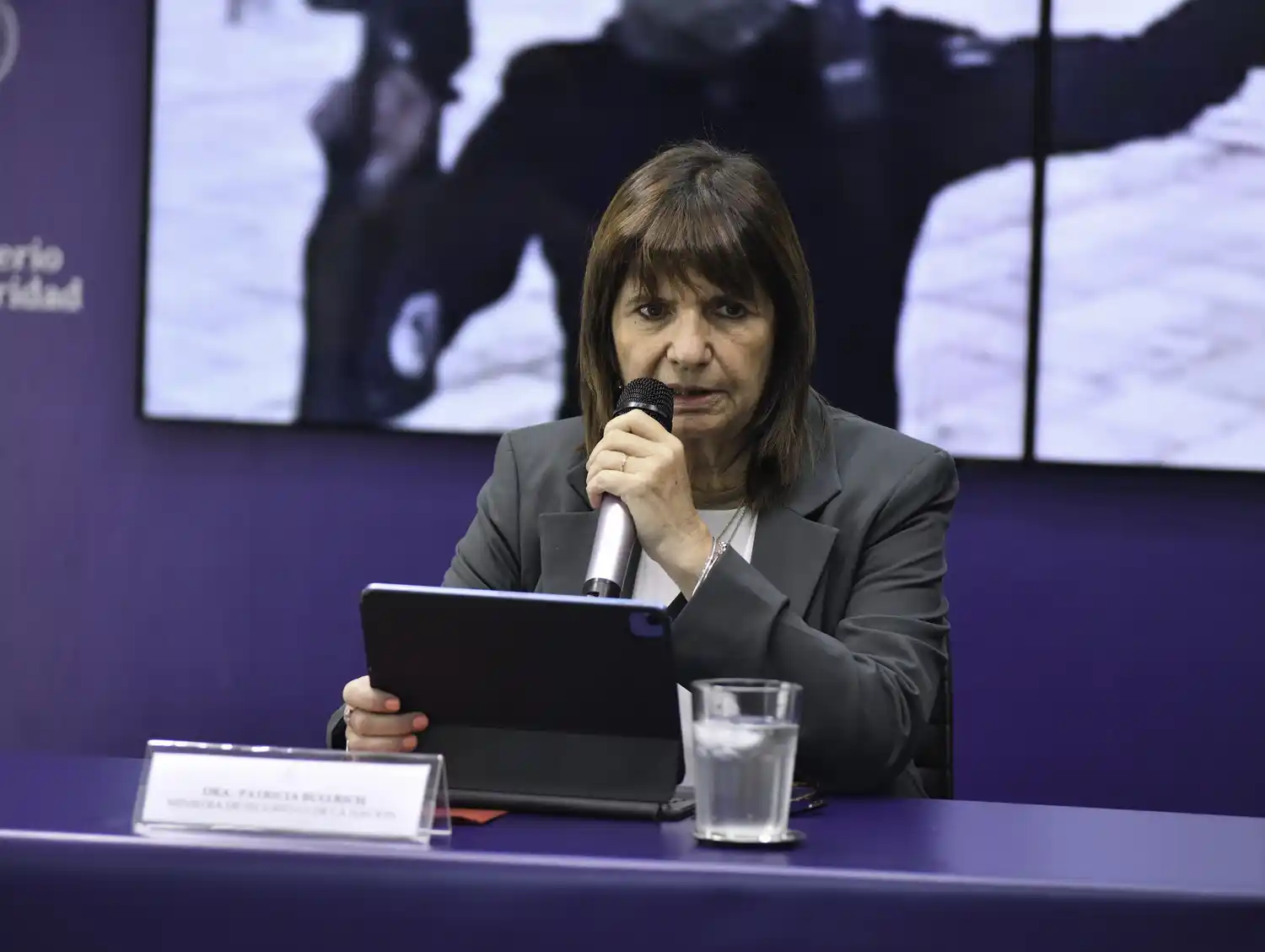 Patricia Bullrich anunció la detención de un hombre vinculado al Estado Islámico.