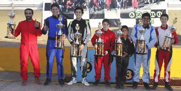 Se corrió la tercera fecha del campeonato de AZKRU