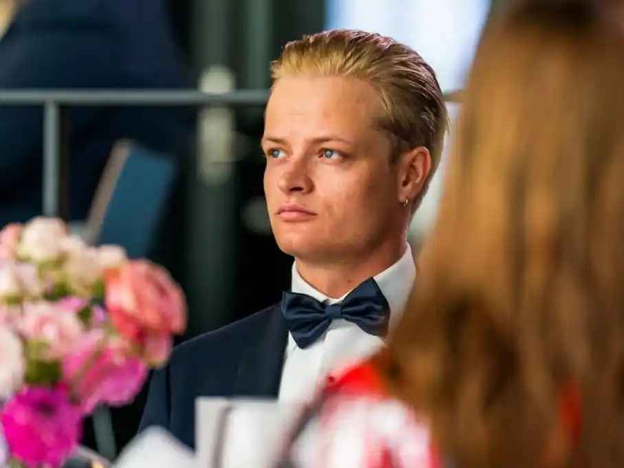 Marius Borg Høiby, hijo mayor de la princesa de Noruega Mette-Marit, fue inculpado por cuatro presuntas violaciones. (Foto: AFP/Hakon Mosvold Larsen).