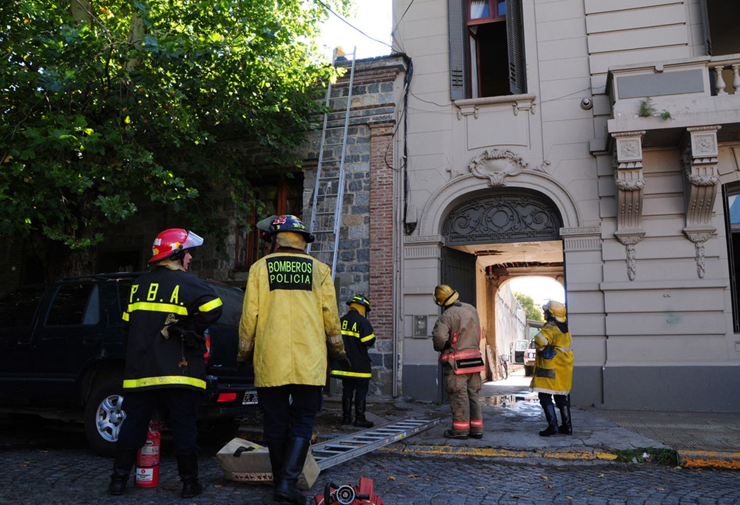 Alarma en la comisaría Primera por un principio de incendio