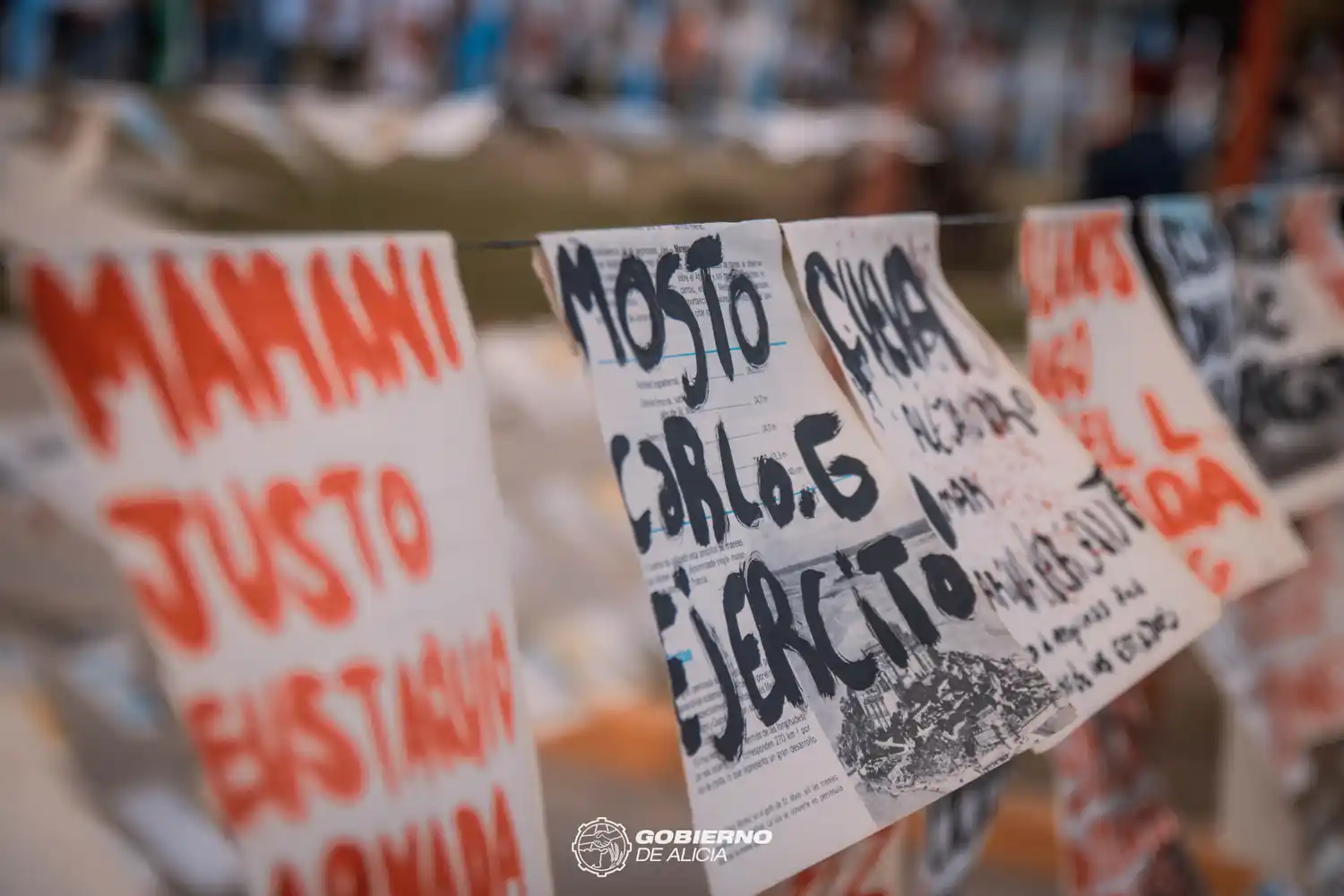 Alicia: homenaje a los caídos en Malvinas