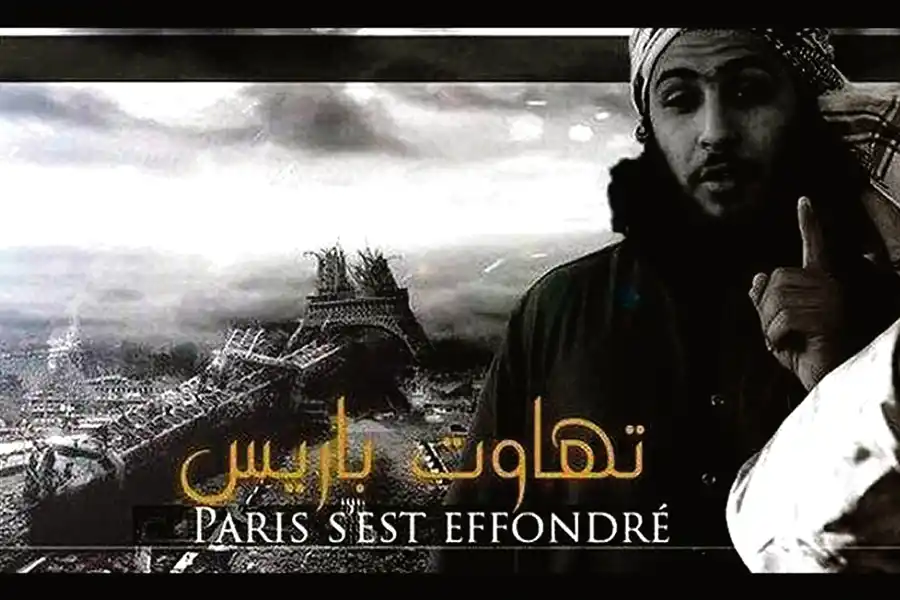 El EI publicó un video que simula derribar la Torre Eiffel