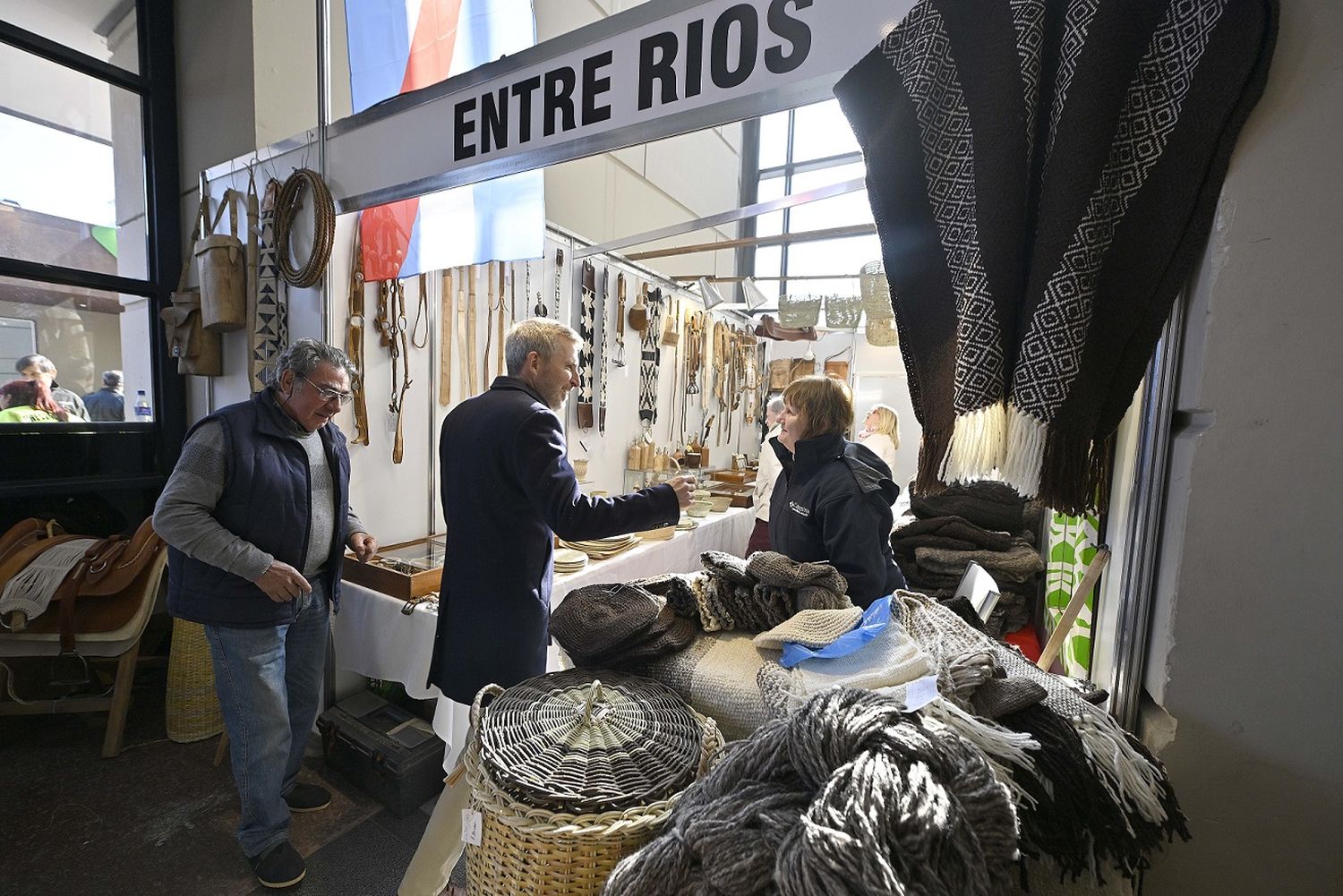 Frigerio visitó la Exposición Rural de Palermo que reúne a 44 empresas entrerrianas