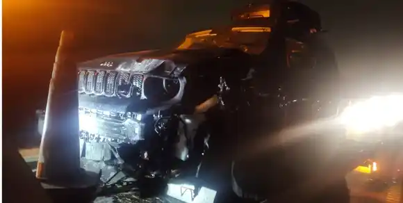 Fuerte choque entre tres vehículos sobre autopista Buenos Aires – Rosario: hay demoras