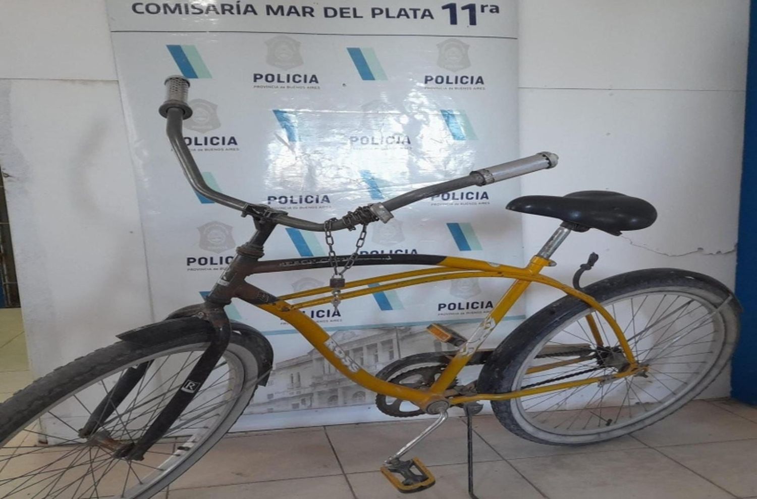 Lo detuvieron tras el robo de una bicicleta