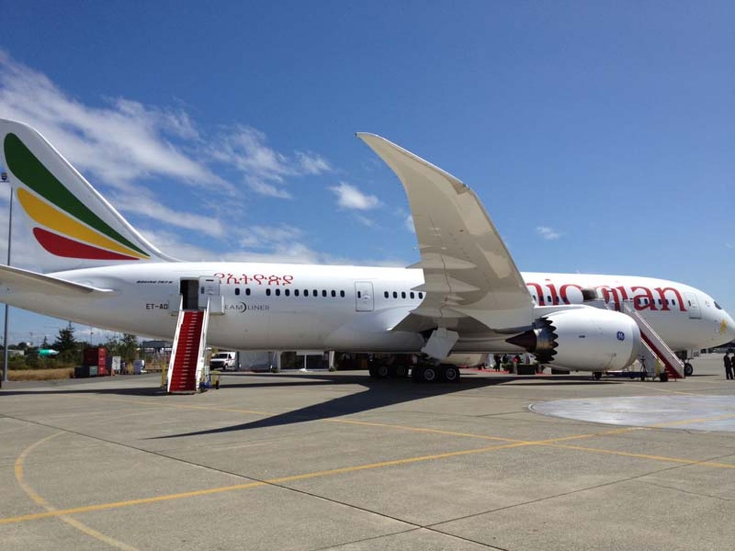Ethiopian Airlines ya opera su nuevo Boeing 787  Dreamliner