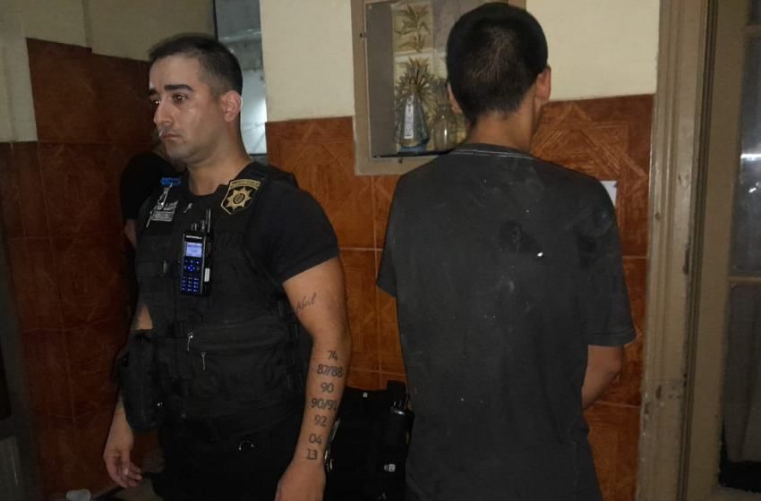 La víctima apretó el botón de pánico e inmediatamente un patrullero que andaba por la zona acudió al lugar