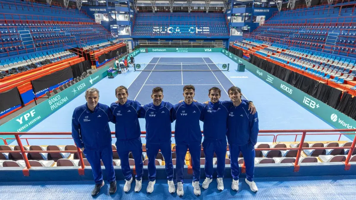 Argentina y Turquía se enfrentan por la Copa Davis en Neuquén