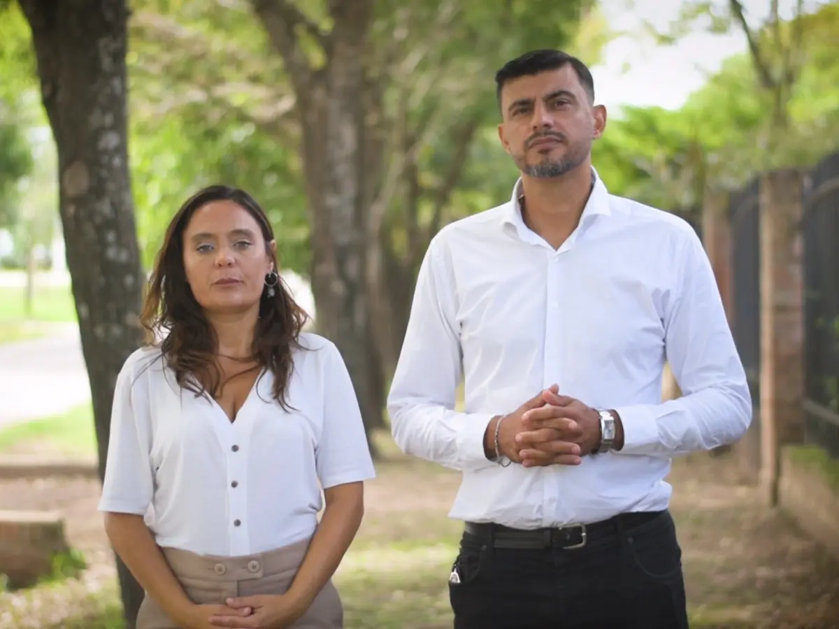 Valeria Soltermam y Maximiliano Postovit, precandidatos a concejales