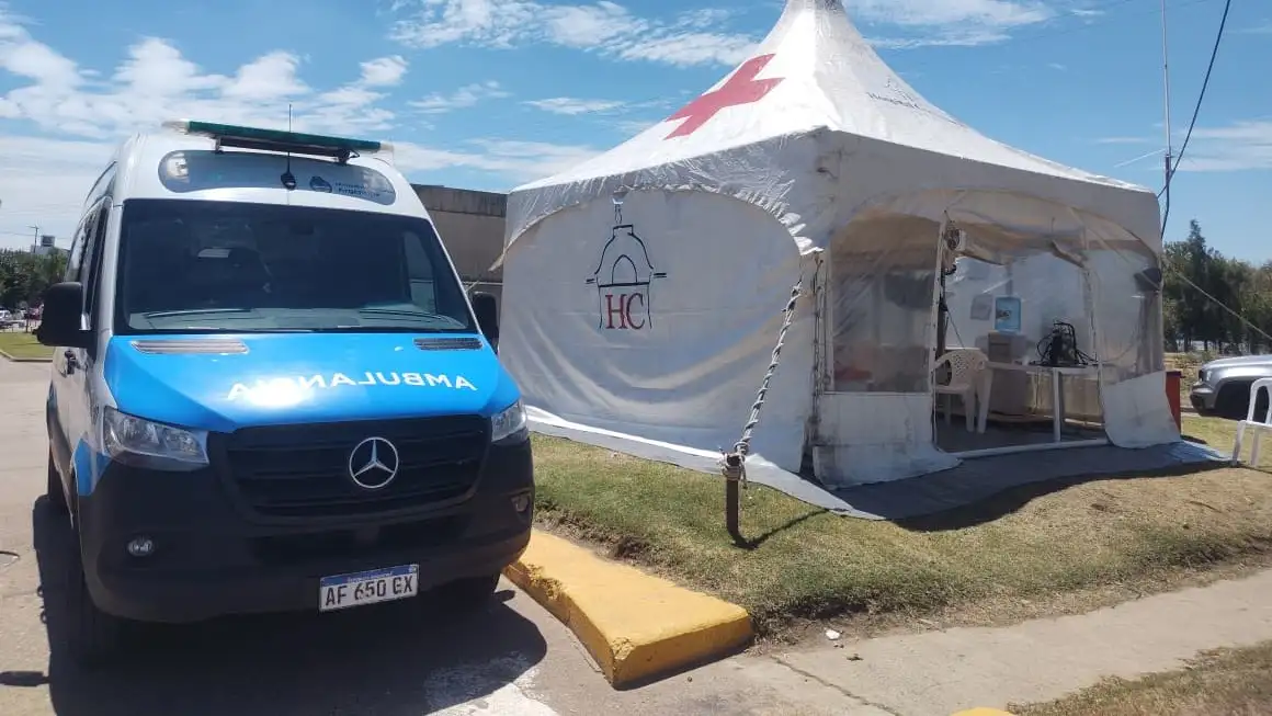El finde largo culminó con más de 50 atenciones en la posta sanitaria de Costanera