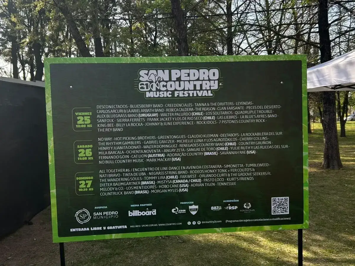 musicos y grilla del country - 2