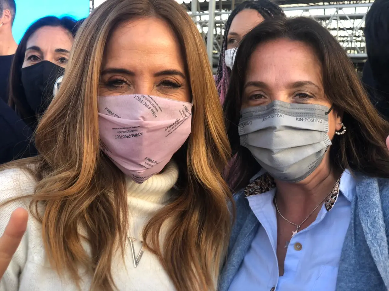 Sánchez Jauregui junto a Tolosa Paz en Cañuelas