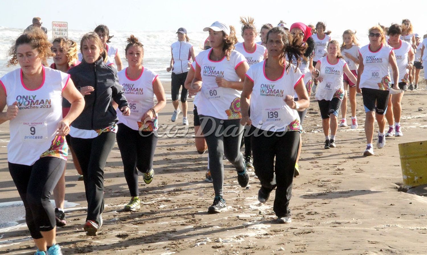 2013. Una de las primeras ediciones realizadas en Necochea con el nombre “Only Woman”