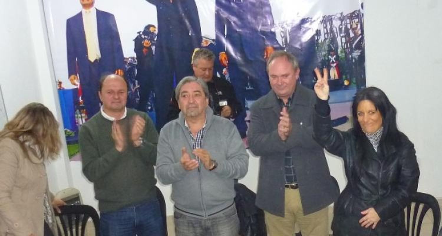 José Salvini llegó a San Pedro para apoyar a los candidatos del Intendente Guacone