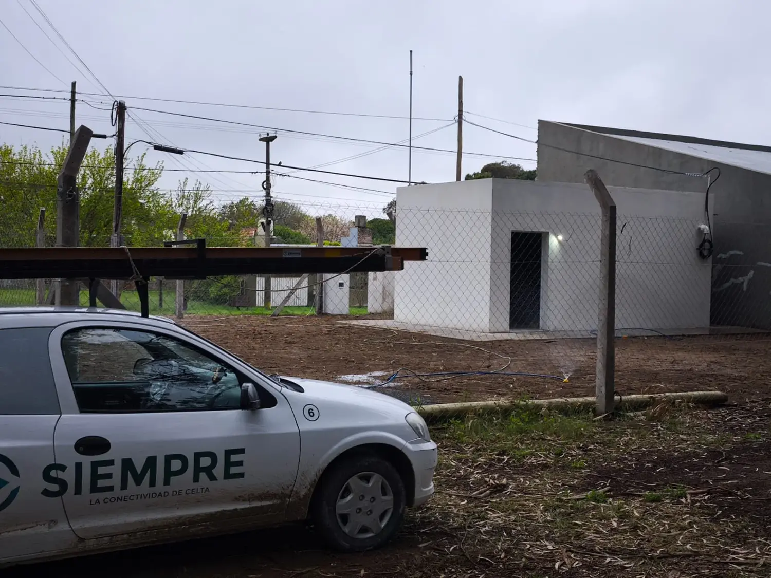 CELTA construye su nueva red de fibra óptica en Claromecó
