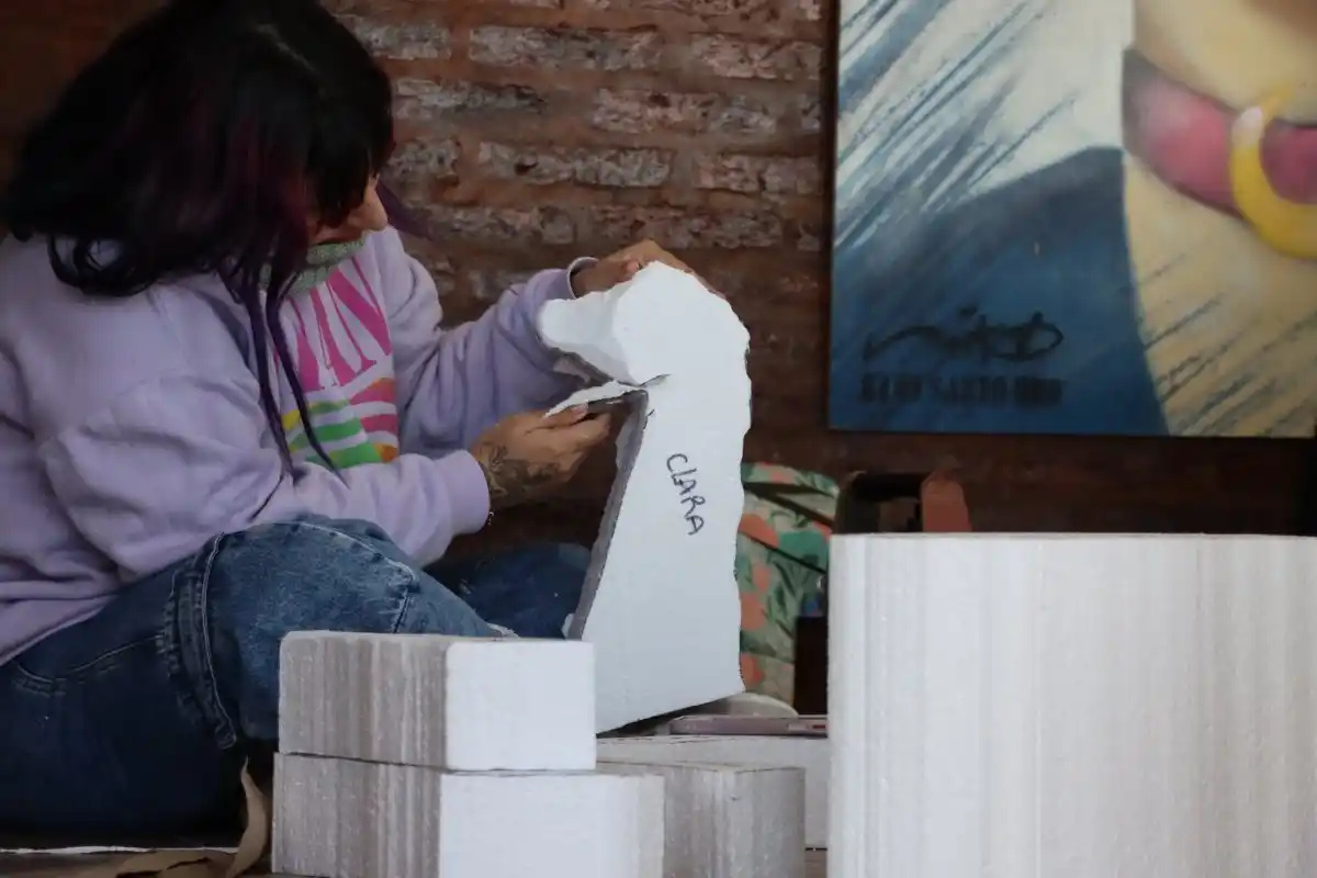 Semillero carnavalero: 170 personas se inscribieron al taller de Tallado en Telgopor
