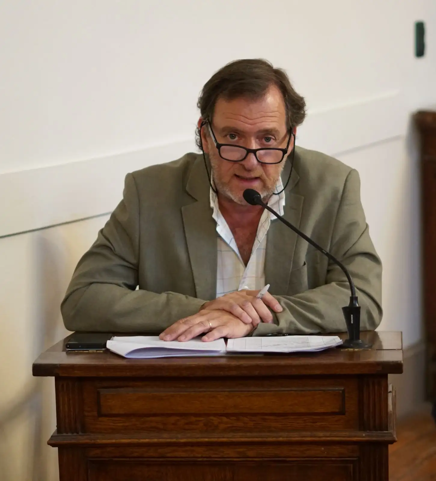 El concejal Matías Meli