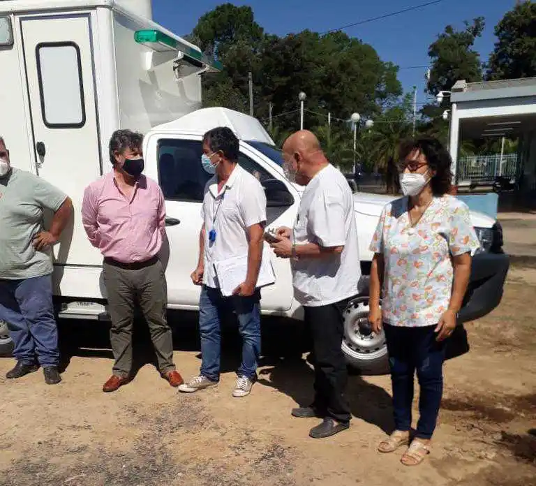 El hospital de Laguna Naineck recibió una ambulancia 0 kilómetro
