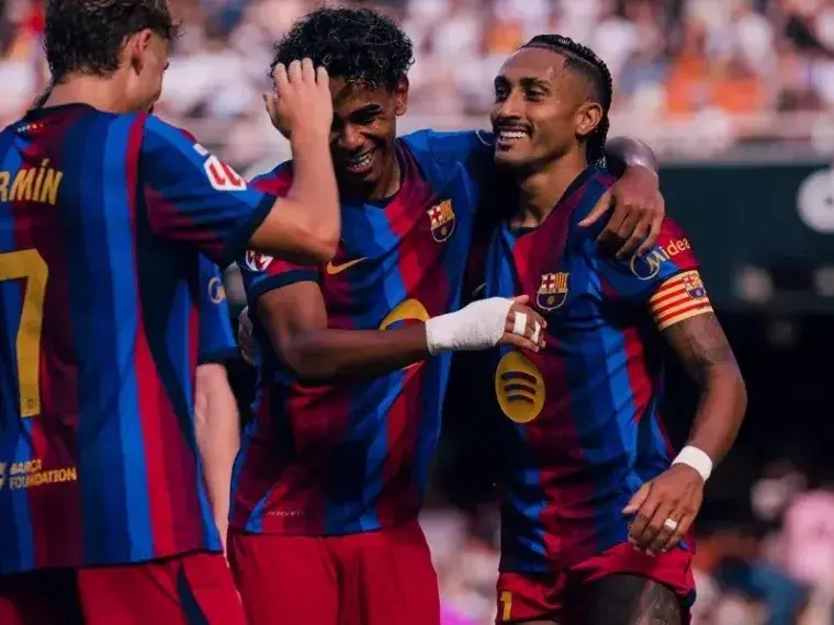 Barcelona debuta 13:45 en la Champions recibiendo al Feyenoord . Foto:EFE