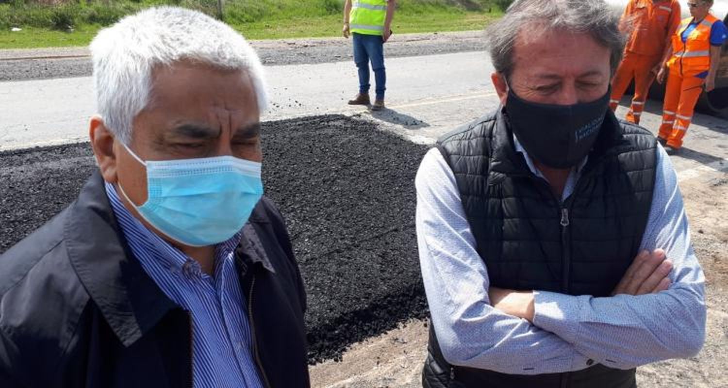Bacheo “de emergencia” en ruta 1001: confirmaron que seguirá en Crucero General Belgrano