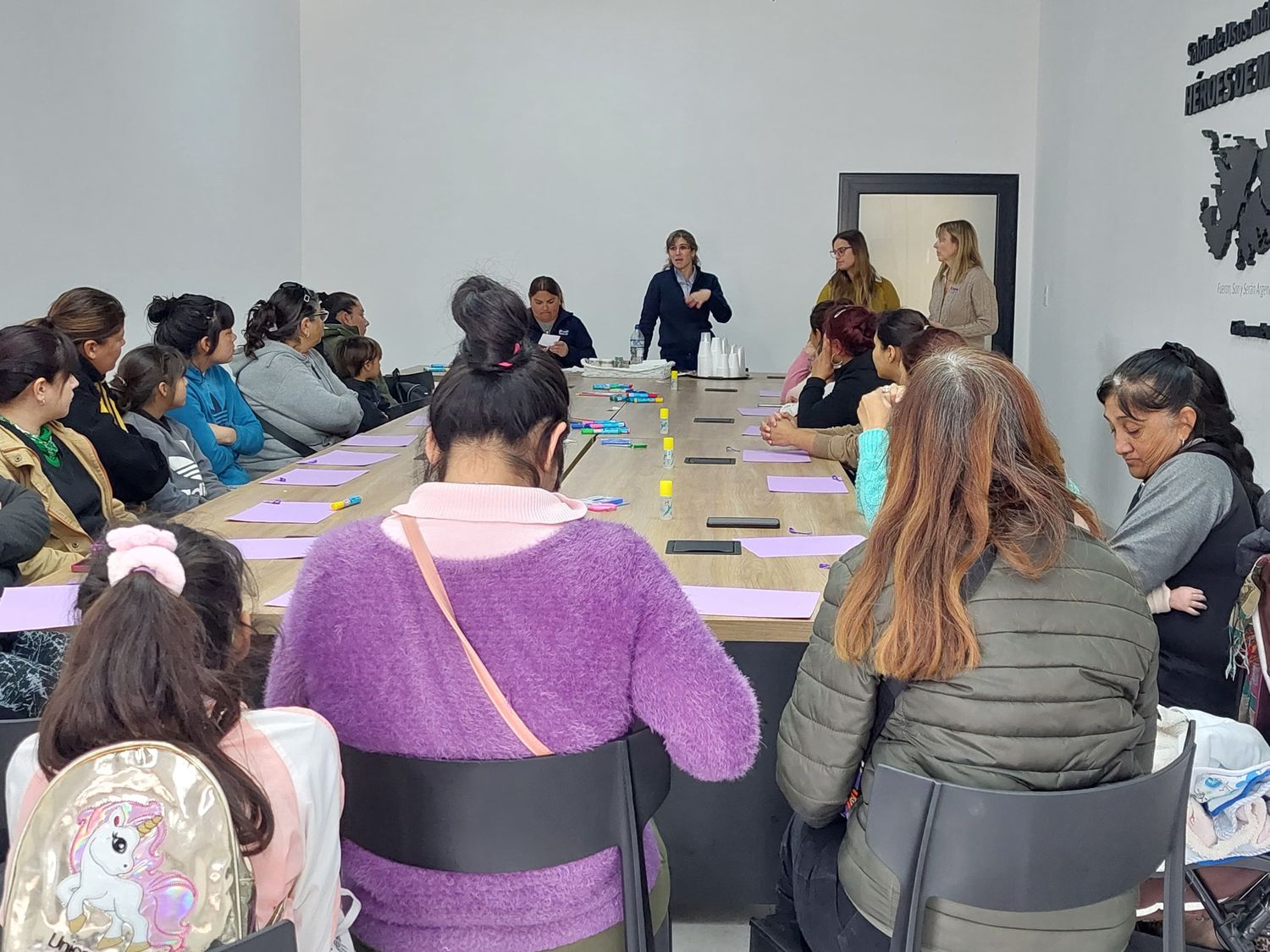 Mujeres compartieron espacios lúdicos para abordar la violencia de género.