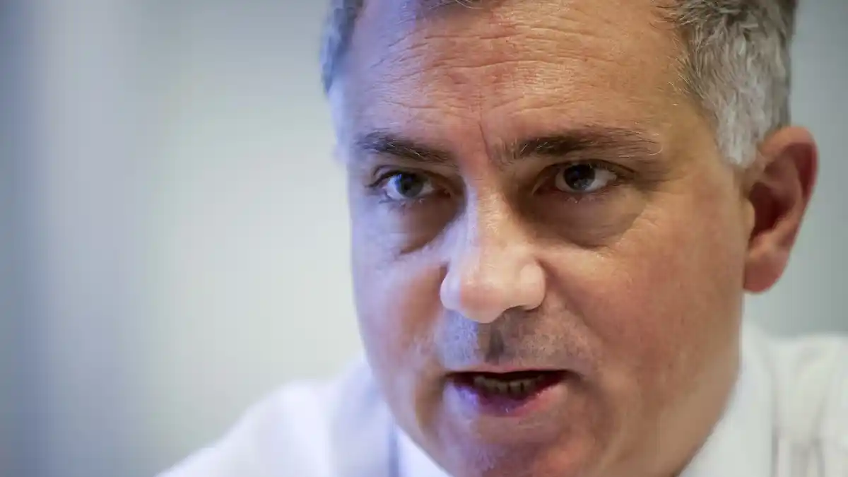 El presidente de LLA en Provincia de Buenos Aires, Sebastián Pareja.