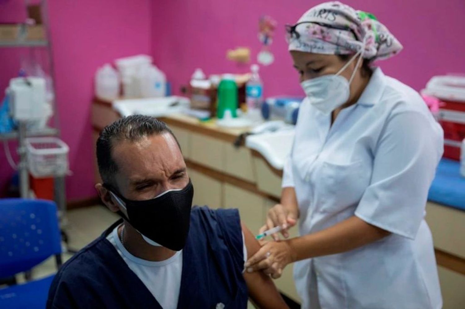 La Cruz Roja venezolana se sumó a la campaña de vacunación contra el COVID-19