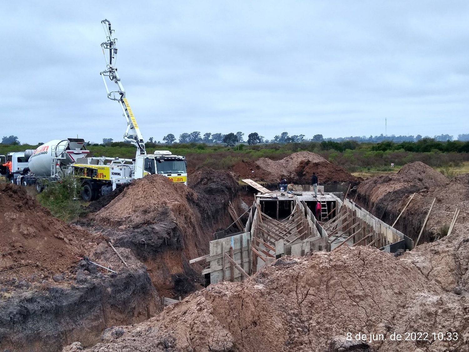 Avanzan las obras en el Parque Industrial Municipal Sustentable