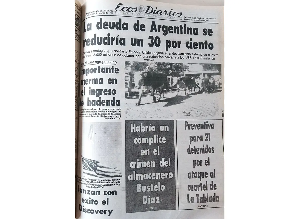 Martes 14 de marzo de 1989