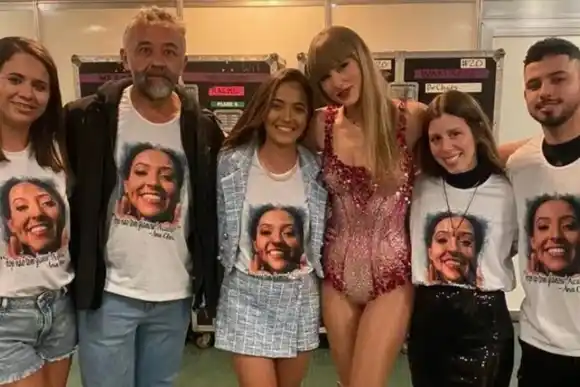El gesto de Taylor Swift con la familia de la fan que murió antes del comienzo de uno de sus shows en Rio de Janeiro