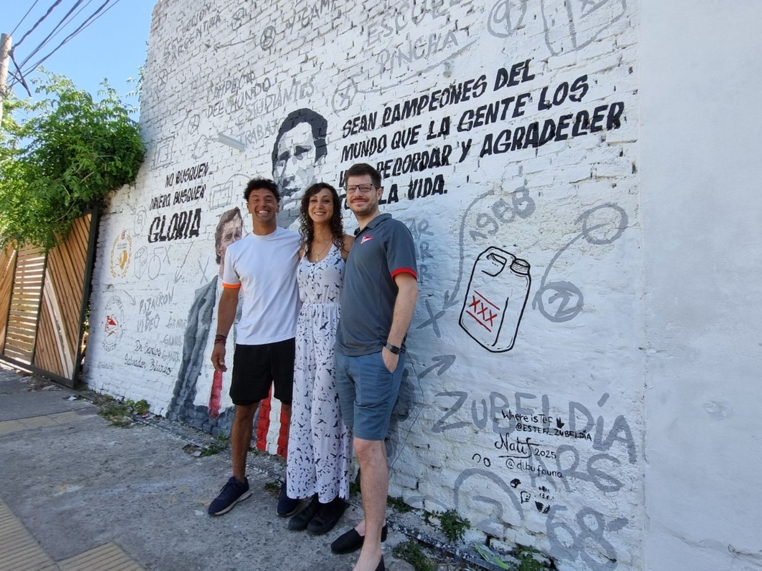 El nuevo mural en Tandil que rinde homenaje a Carlos Salvador Bilardo