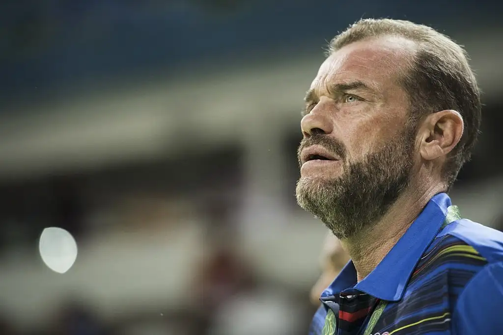 García, entrenador del seleccionado.