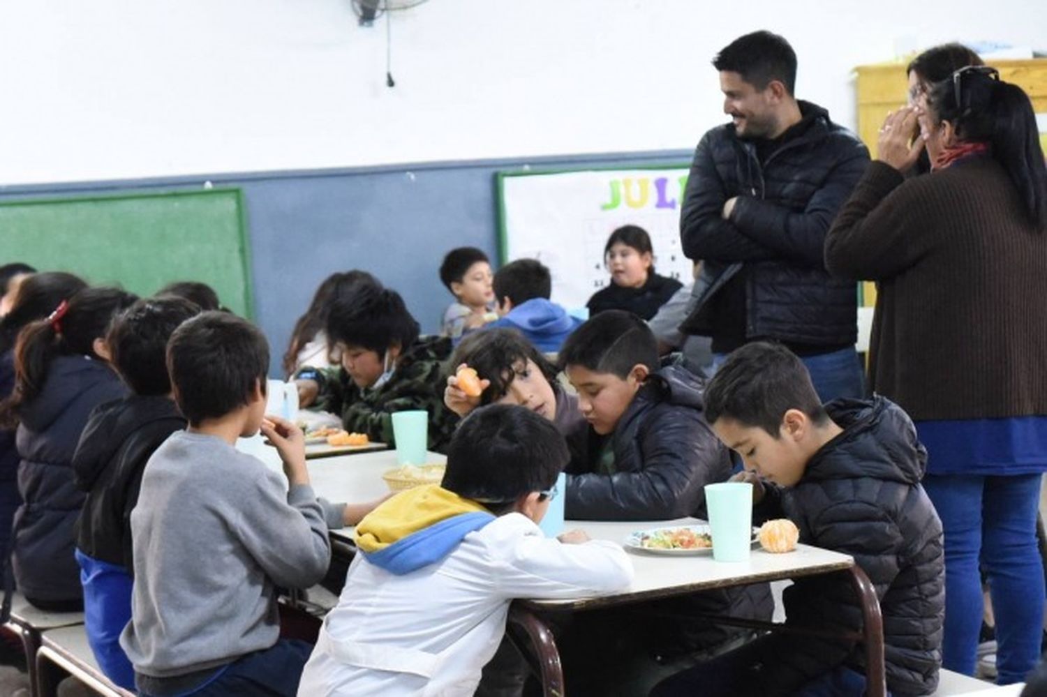 Los comedores escolares pasan al ámbito de la secretaría de Educación.