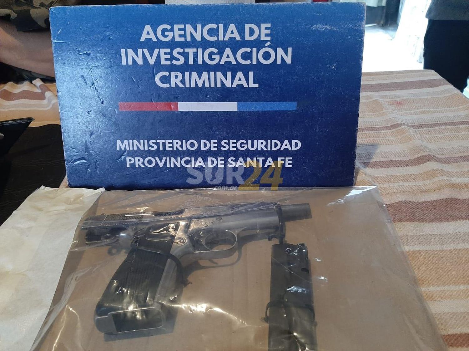 Venado Tuerto: secuestraron un arma 9mm escondida por un menor