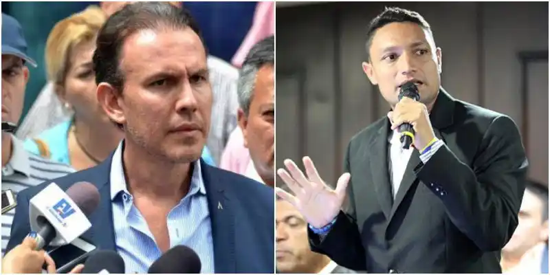Carlos Lozano increpa a Leandro Domínguez: «Ladrón, alacrán»