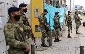ASISTENCIA MILITAR EN COLOMBIA, además de Cali 7 departamentos se blindan ante protestas