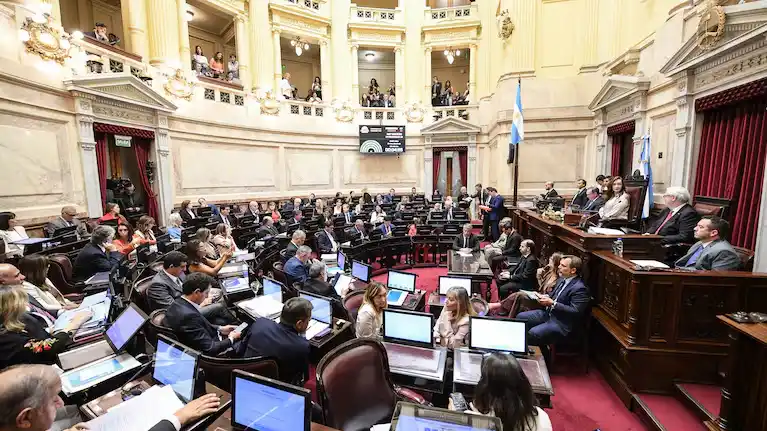 El Senado otorga media sanción a la reforma laboral en medio de tensiones y protestas