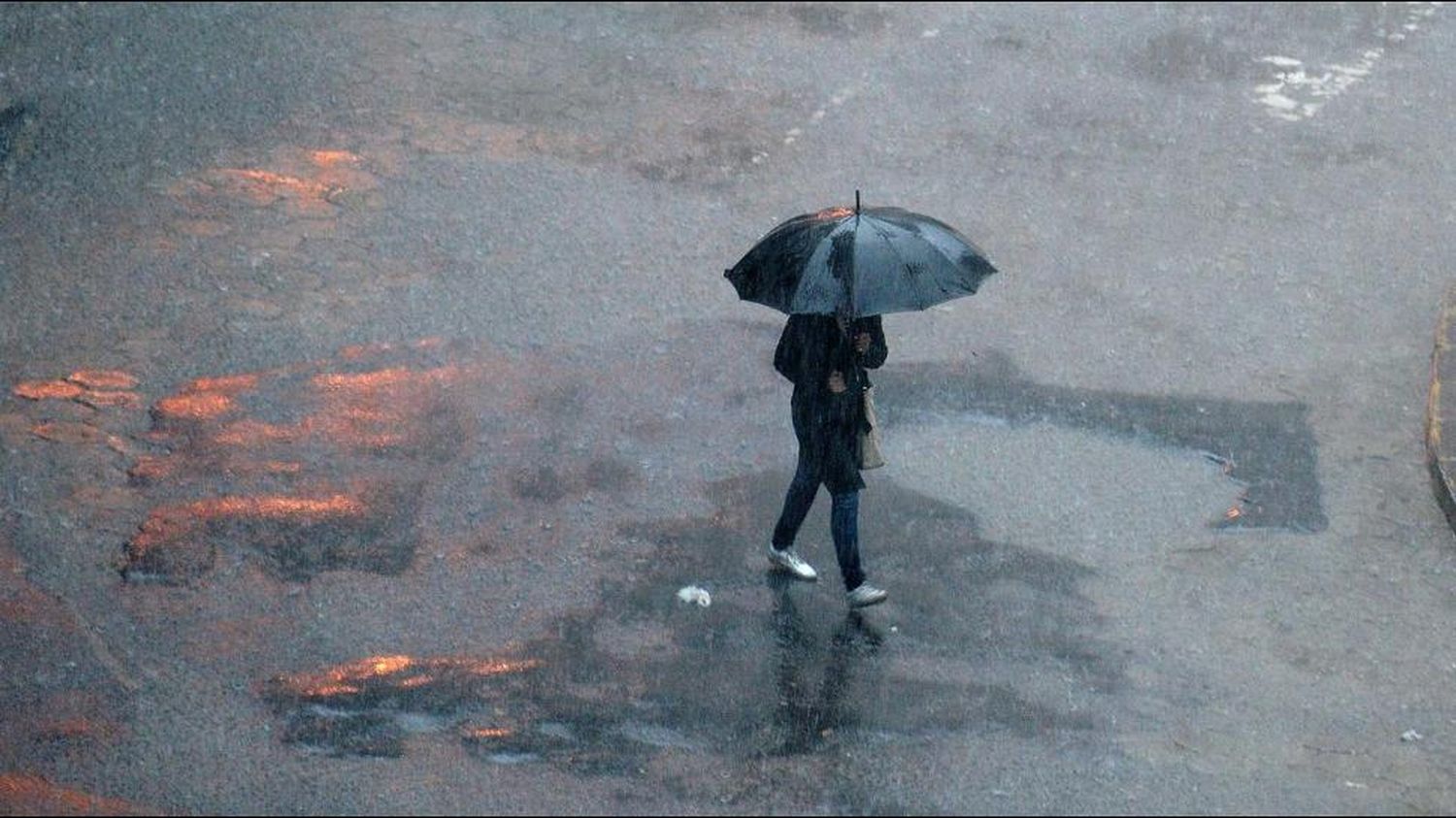Alerta meteorológico por intensas tormentas en el oeste de la Provincia