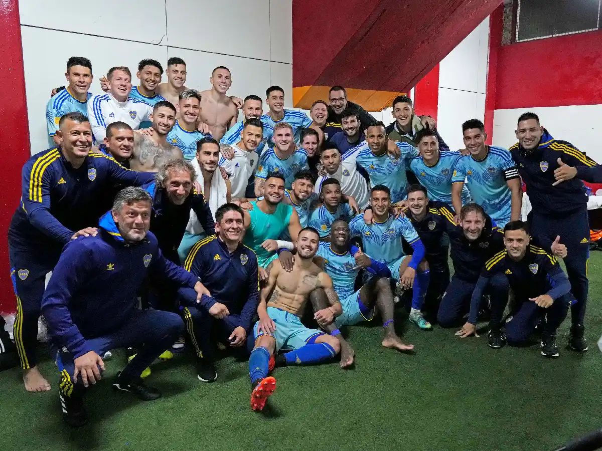 Boca sacó adelante un partido cerrado y festejó