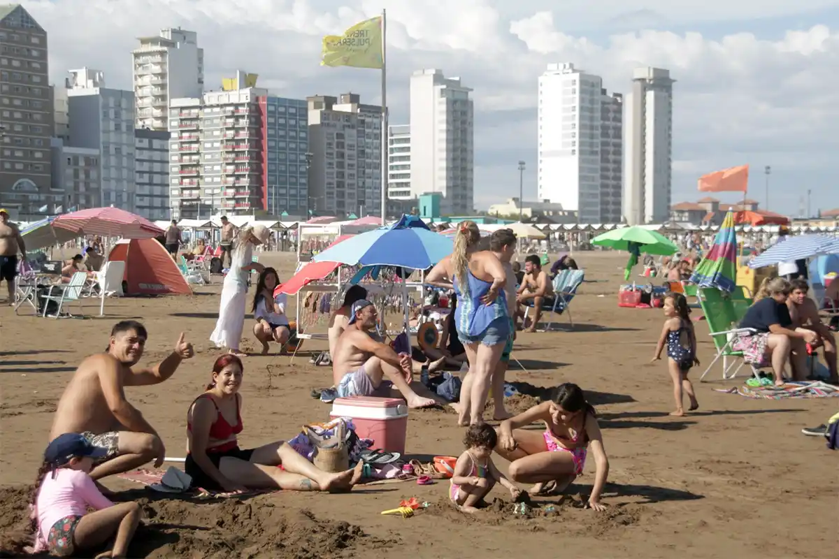 Linda jornada de playa